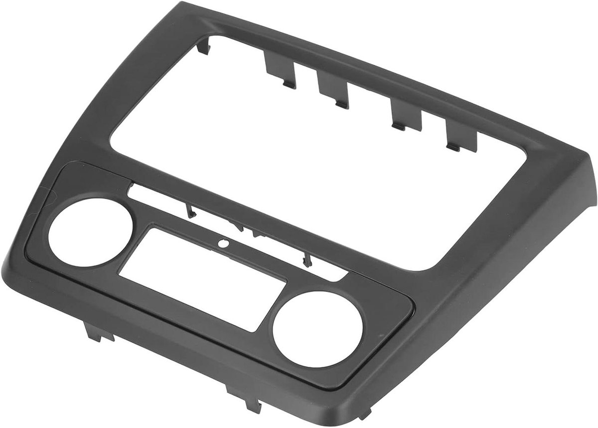 Autoradio Frame - Dashboard Paneel - Auto Interieur - Perfecte Pasvorm - 2DIN - Zwart