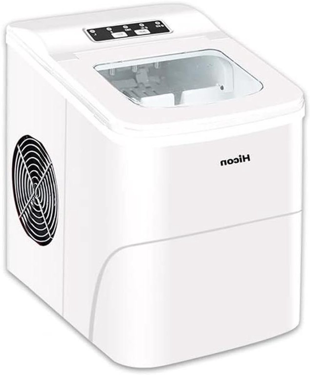 Huishoudelijke ijsmaker - IJsmachine mini - Snel ijs maken - 9 ijsblokjes per keer - 15 kg per 24 uur