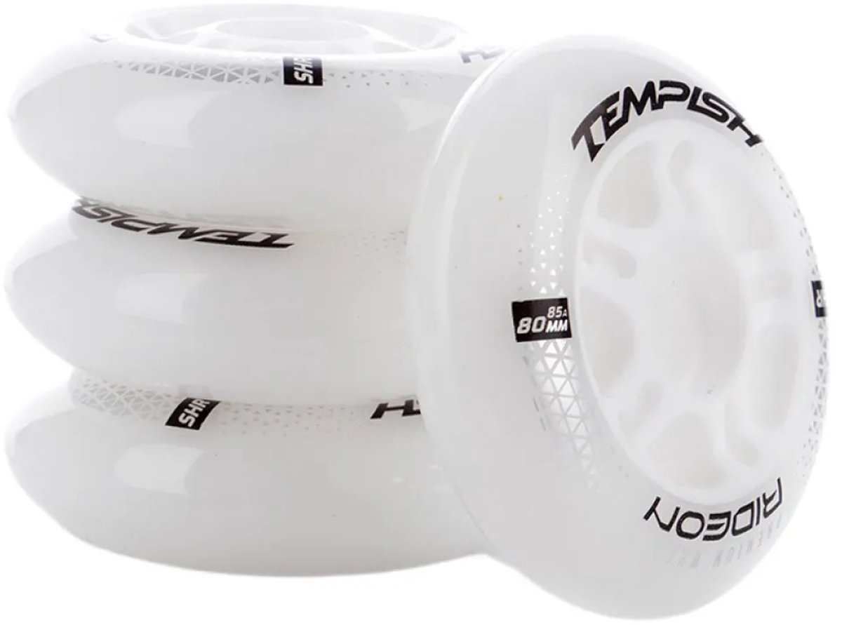 Tempish Rideon Schaatswielen 4 Eenheden Wit 90 mm/85A
