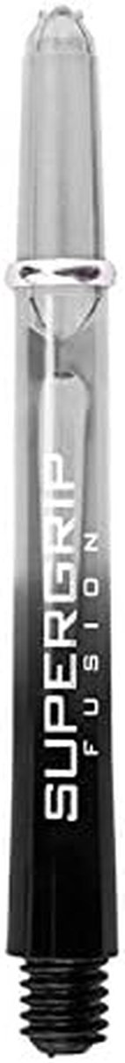 Dartpijlen Assortiment Supergrip Zonder Schroefdraad Zwart Midi 40 mm