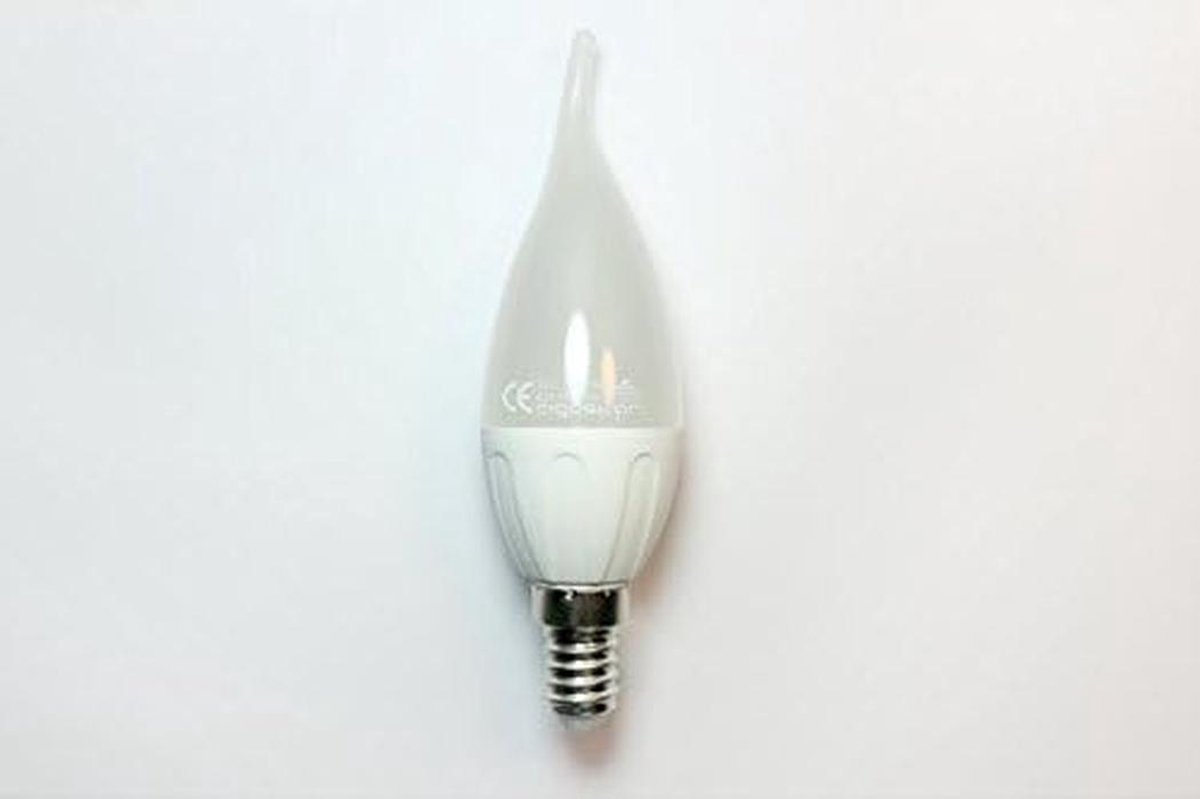 LED Kaarslamp E14 4W Warm Wit Direct Licht Geen Knipperen