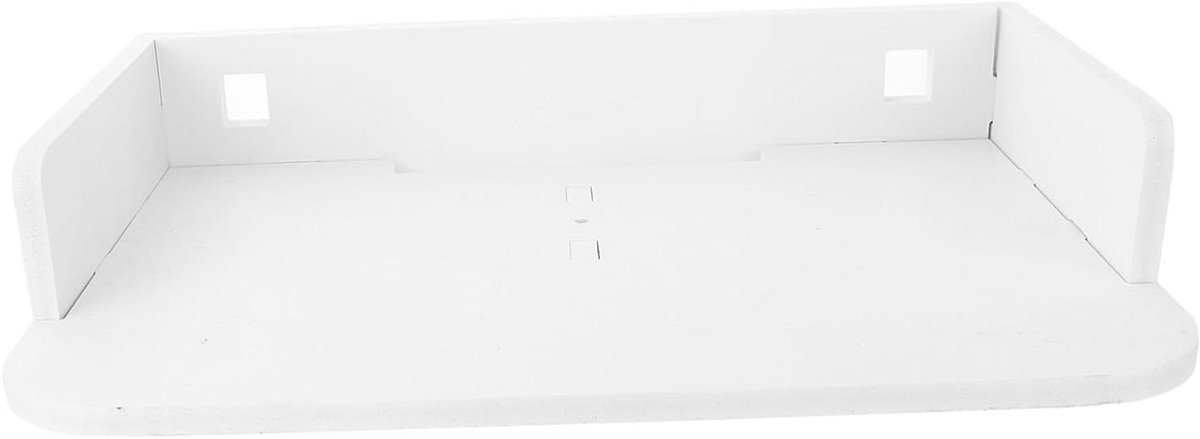 Projector Plank - Wandmontage Plank - Streaming Apparaten Opslag - Spijkervrij Ontwerp - 34 x 24 x 7 cm - Wit