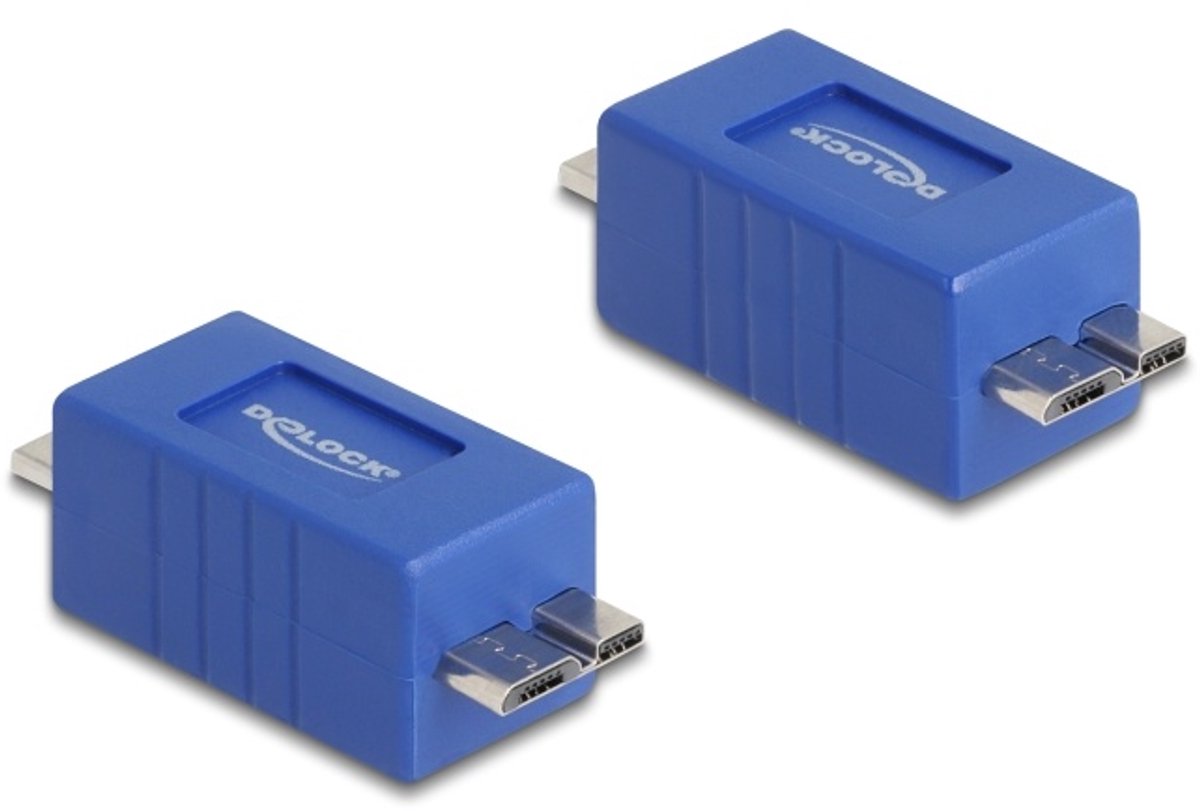 Delock USB 5 Gbps Adapter Gender Changer USB Micro-B male to male