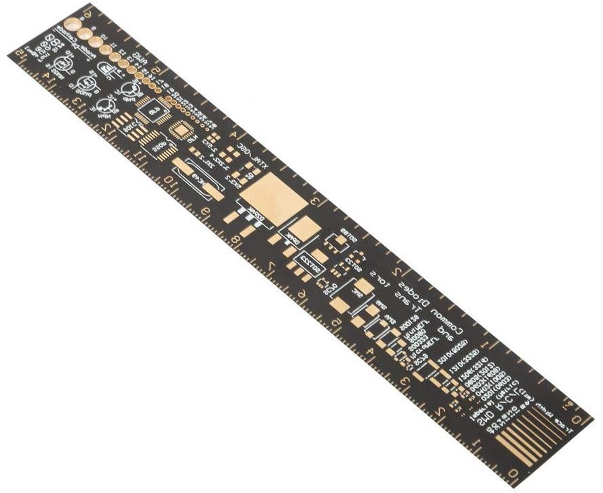 Multifunctionele 15 cm Meetlat voor PCB en Technische Schalen - Precisie Meetinstrument voor Elektronica