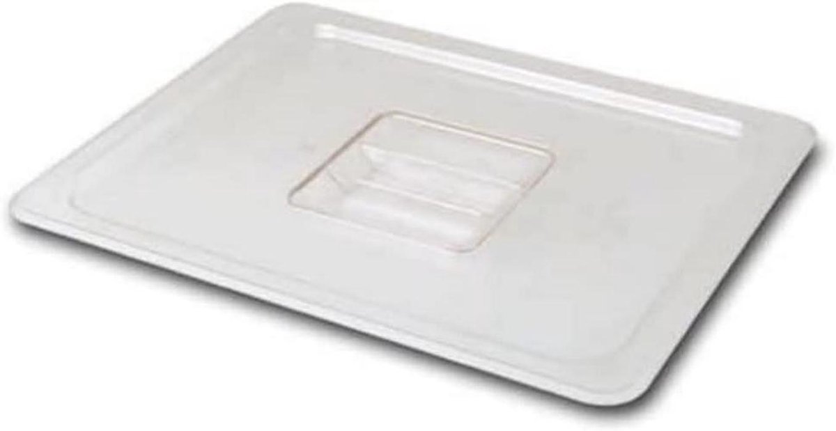 Deksel Polycarbonaat - Voedselcontainer Deksel - Voedsel Bewaren - Vaatwasmachinebestendig - 1/3 Gastronorm - Transparant