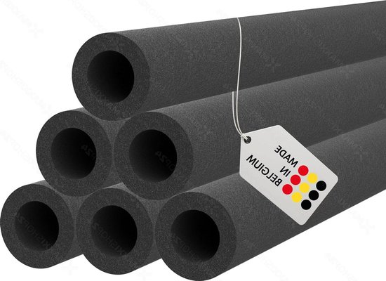 Schuimrubberen trampoline - Stang bescherming - Veilig springen - Eenvoudige montage - 100 cm - Antraciet