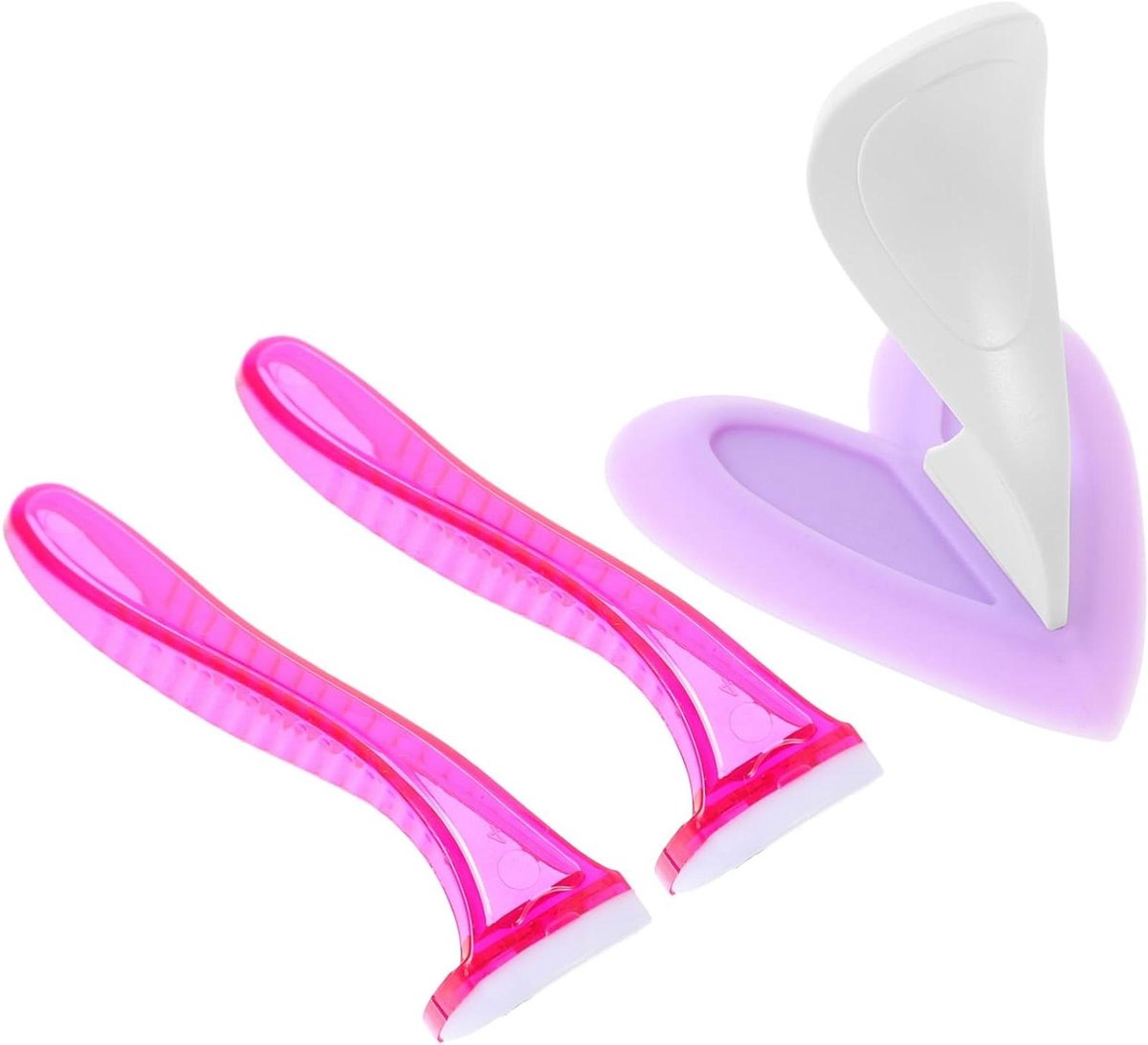 Bikini Trimmer Set - Dames Scheerapparaat - Gladde Huid - 3-delig - 6 x 5.4 x 1 cm - Willekeurig