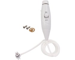 Vervangende slangen en handgrepen Geschikt voor Waterpik WP-100, WP-300, WP-660, WP-662, WP-670, WP-672 en WP-900 waterflossers; ook voorWaterpik Aquarius WP-663 waterflossers.