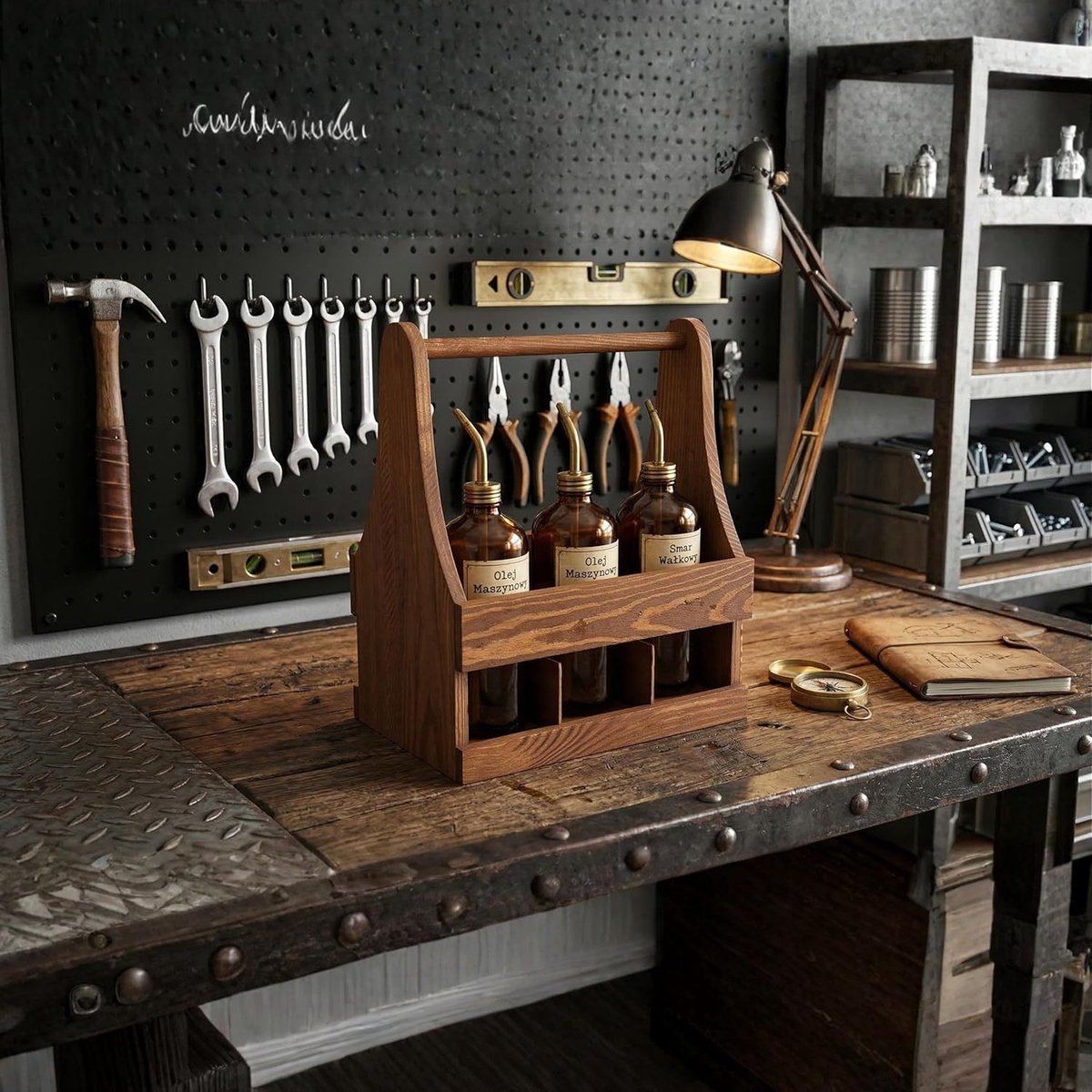 Houten Flessendrager - Bierkratje Drager - Drankjes Vervoeren - Zes Flessen Houder - 24 x 16 x 29 cm - Bruin — cadeau in Koken & Dineren - foto 4