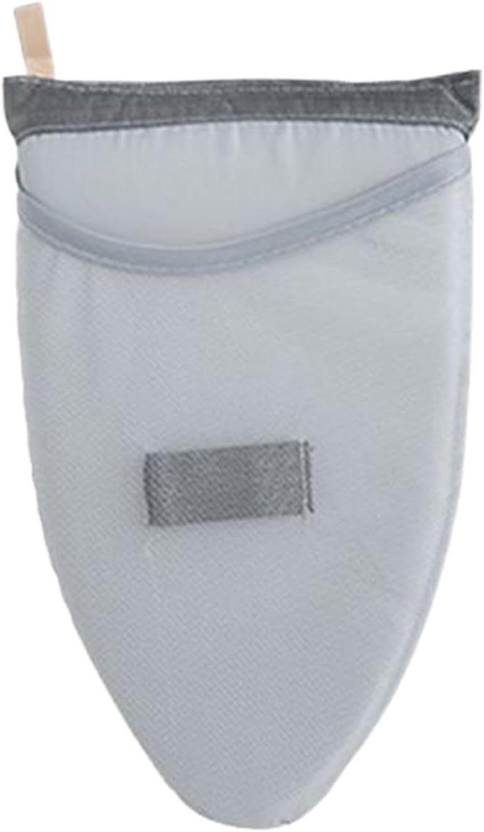 Kledingstoomhandschoen - Strijkplank handschoen - Kleding stomen - Opvouwbaar waterdicht - 25x14cm - Grijs