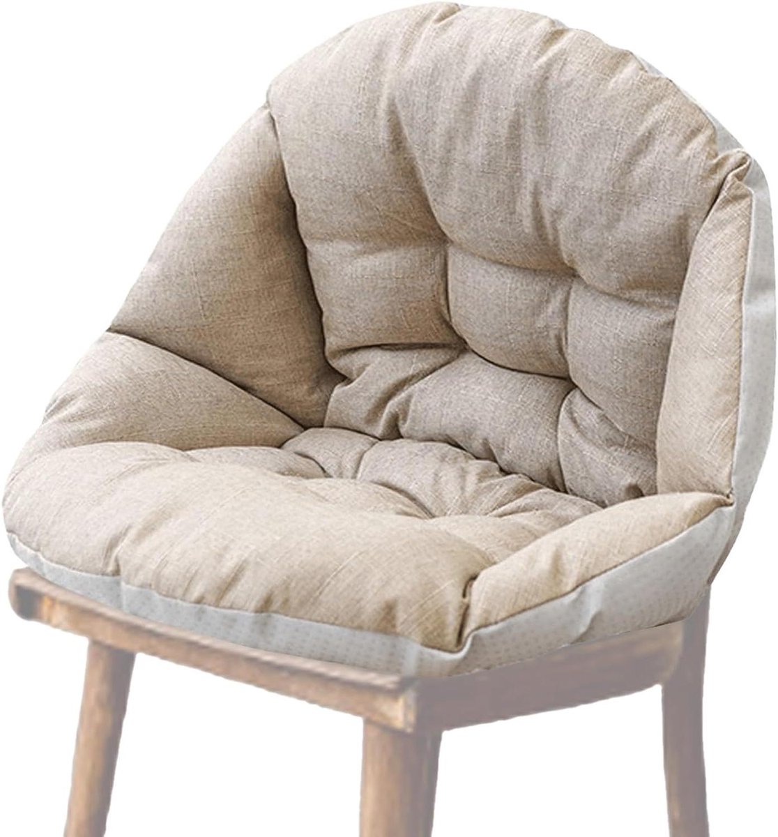 Egg Chair Kussen - Schommelstoel Kussen - Comfortabel Zitten - Antislip Fixatie - 43x43 ce