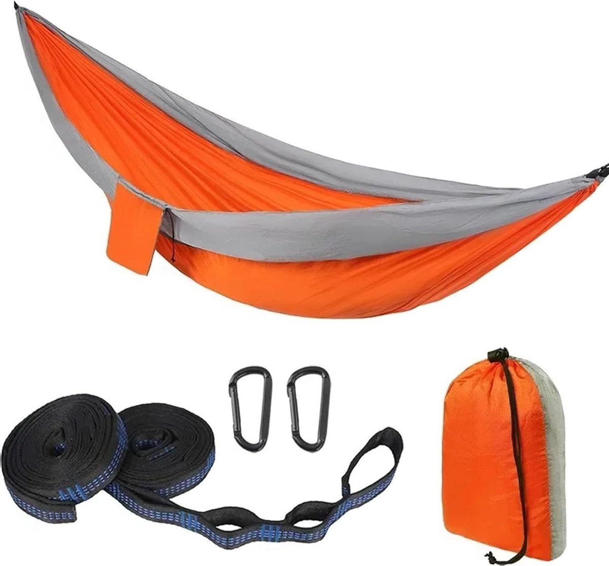 Draagbare Hangmat - Outdoor Swing - Ontspannen in Natuur - Lichtgewicht Nylon - 270x140 cm - Type-16