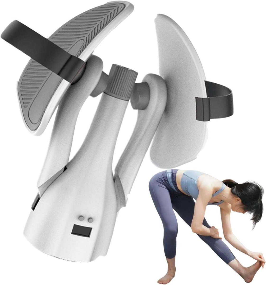 Dij Heup Trainer - Fitness Tool - Lichaamsvorming - Verstelbare Weerstand - 10-20KG - Grijs