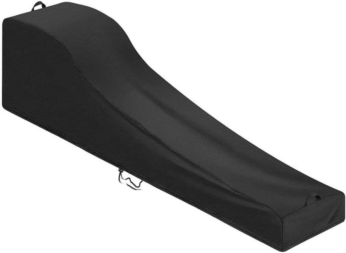 Roeimachinehoes - Fitnessapparatenhoes - Apparatuur Beschermen - Waterdicht Oxford Materiaal - 110 x 52 x 45 cm - Zwart