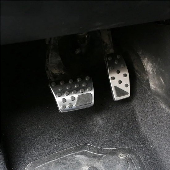 Schakeling Voetsteun Pedaalset Voor 500X 2014-2021 LHD AT Auto Pedalen Protector Gaspedaal Brandstof Rempedaal Voet Pads(REST) — afbeelding 4