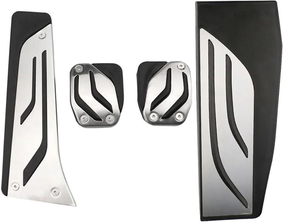 Pedaalhoezen Auto - Antislip Pedalen - Veiliger Rijden - Aluminium Legering - 800 g - Zwart