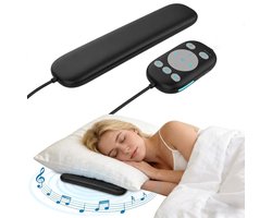 Fokelyi – Slaapsprekers – kussenluidspreker – onderkussen bluetooth speaker – witte ruis – timerfunctie – zwart