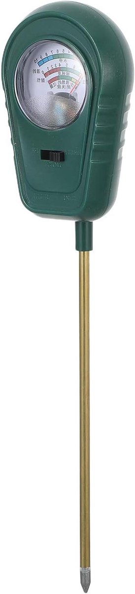 Bodem Tester - Vochtigheidsmeter pH-meter - Planten Verzorgen - Multiparameter Meting - 275 cm - Groen