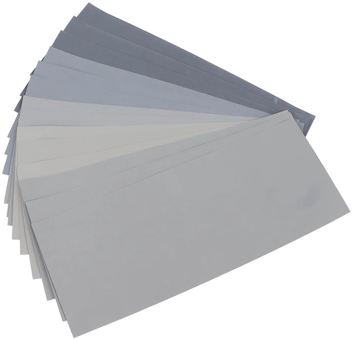 Dailygoods- Schuurpapier Professioneel - Schuurpapierset 15-delig - Siliciumcarbide - Polijstpapier 2000/3000/5000/7000/10000 - Lichtgewicht - Slijtvast