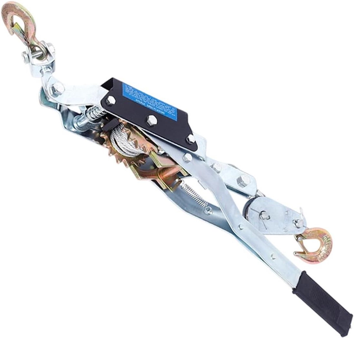 Handmatige handlier - Kabelspanner Ratel - Hekken Plaatsen - Dubbele Haak Ontwerp - 4 Ton Capaciteit - Metaal