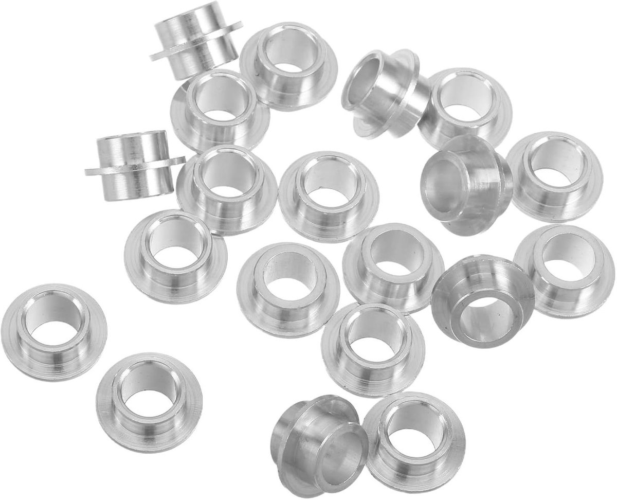 Skate Spacers Wiel Bussen Skateboarden Verbeteren Precisie Centering 30 Stuks Aluminium