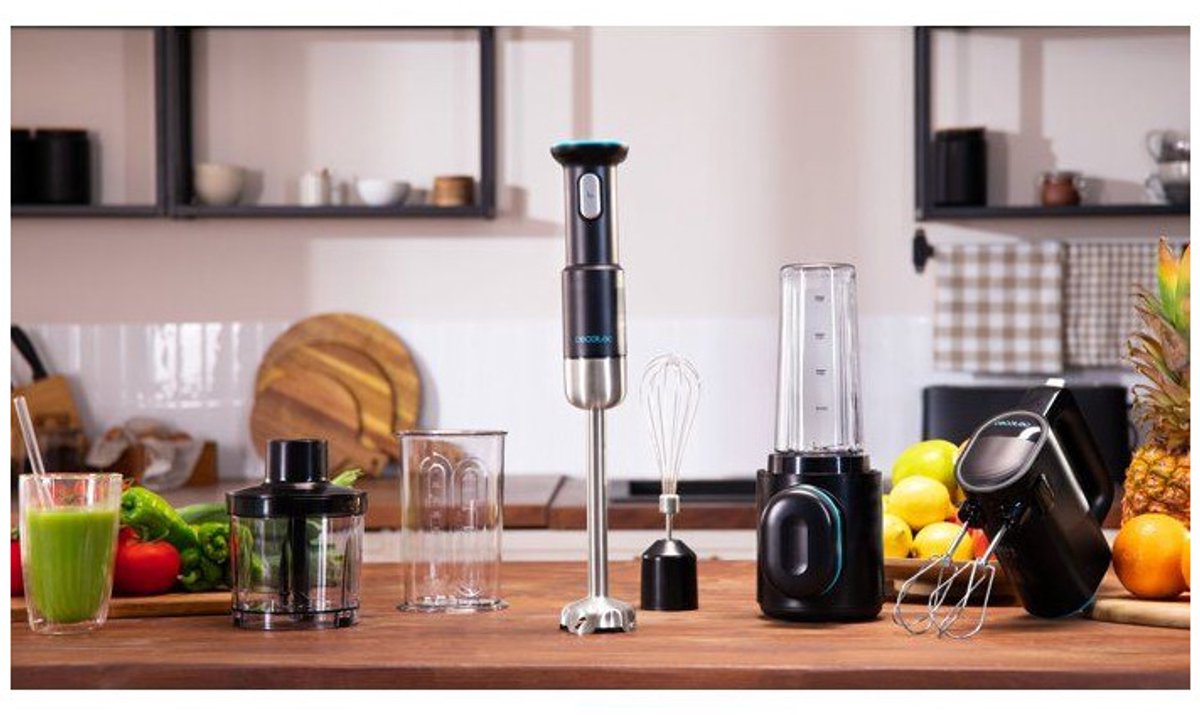 Cecotec – BlendGo Pack – Handblender set – Snoep 6 standen