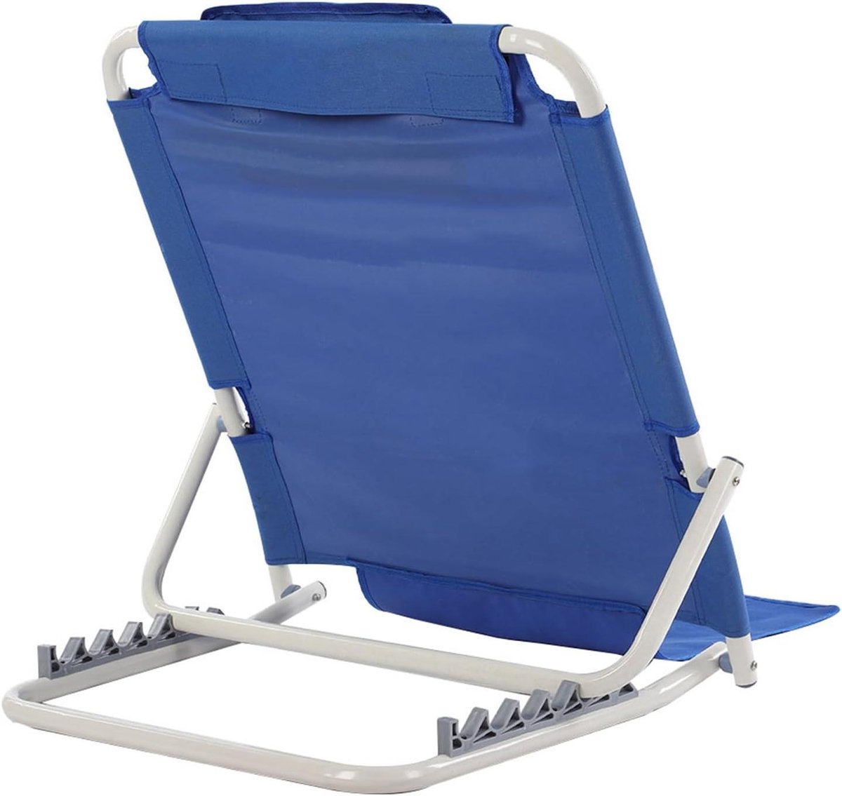 Verstelbare Rugsteun - Bed Leuning - Ontspannen Zitten - 6-standen Verstelbaar - 83 x 365 cm - Blauw