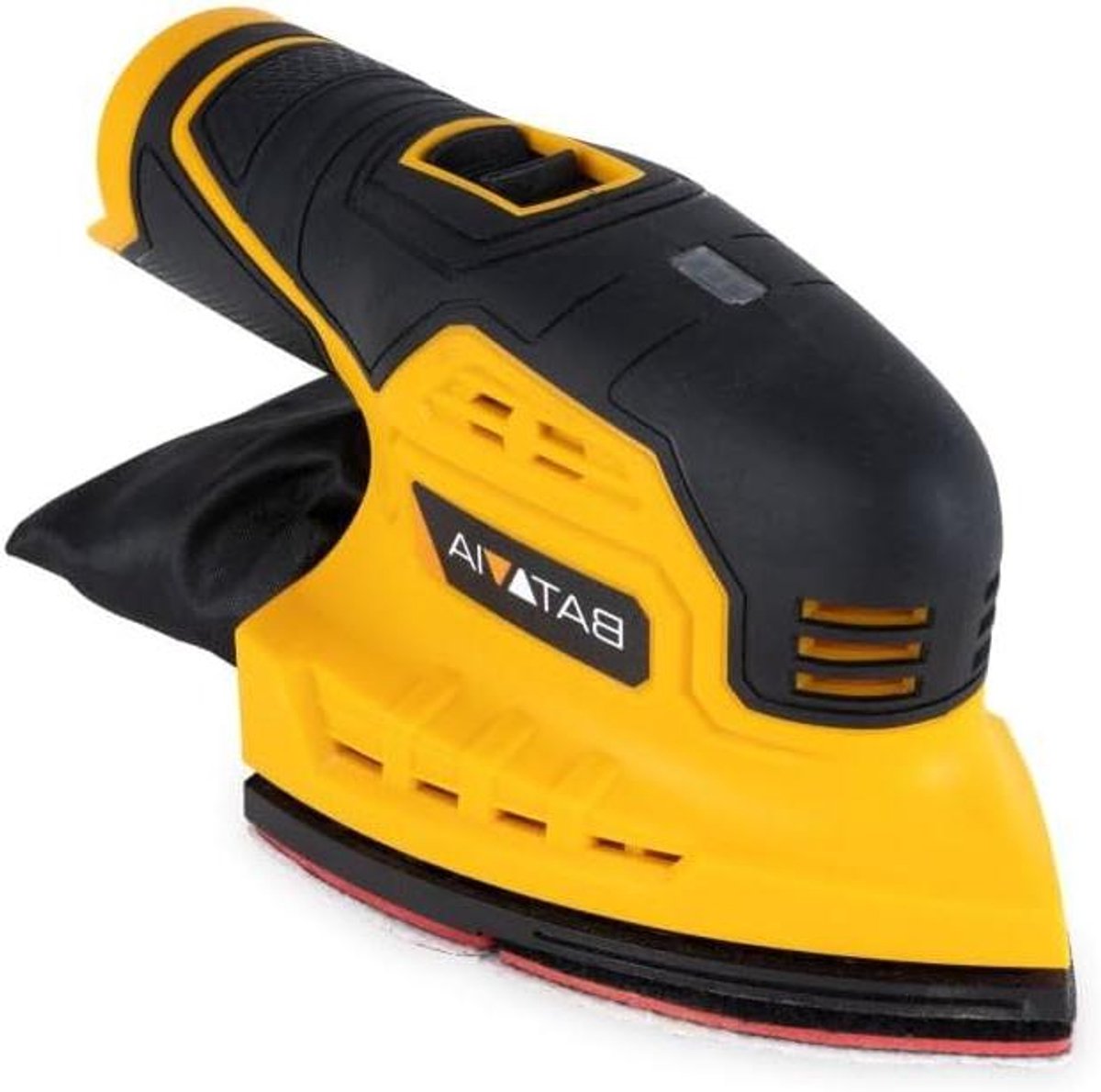 Detail Schuurmachine - Handschuurmachine - Randjes Schuren - Compact Ontwerp - 12 Volt - Zwart
