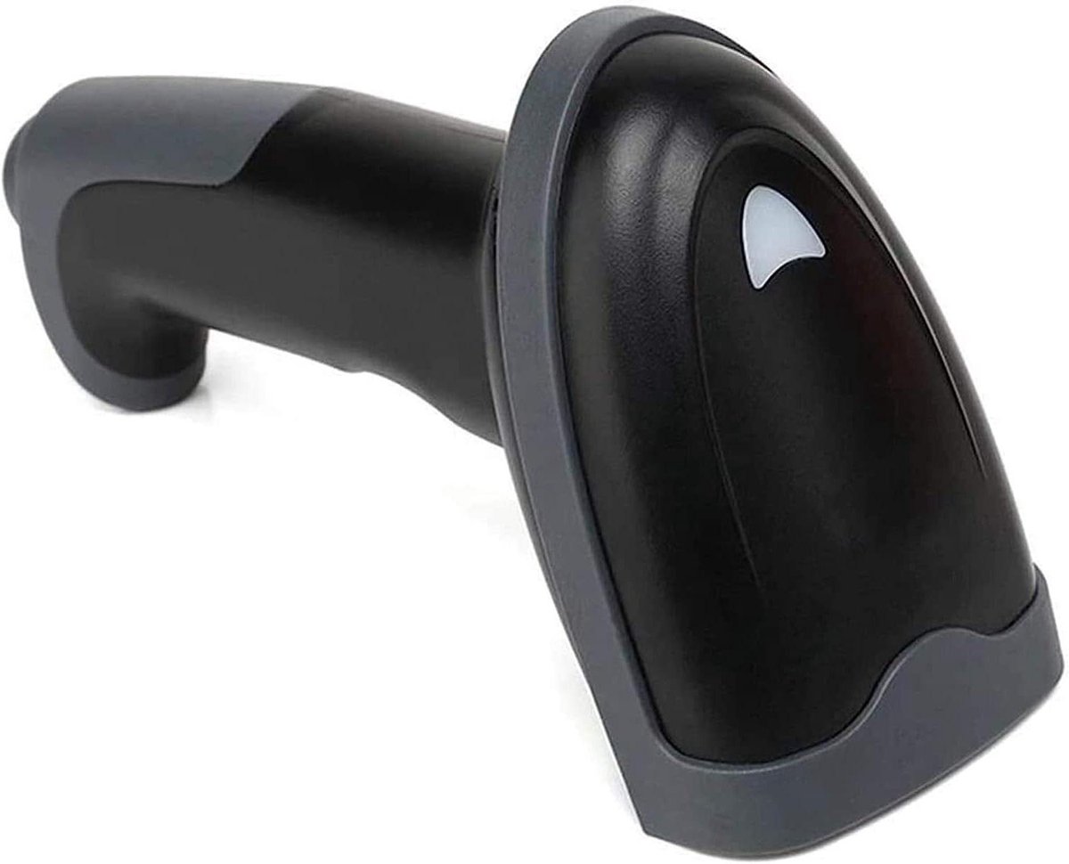 Barcode Scanner - Draadloze Scanner - Snelle Data Invoer - IP66 Waterdicht - 80 Meter Bereik - Zwart