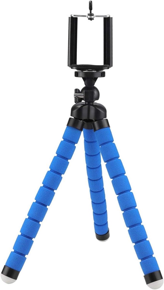 Projector Muurbeugel - Projectorstandaard - Presentaties Geven - 360 Graden Draaibaar - 1/4 Inch Schroef - Blauw