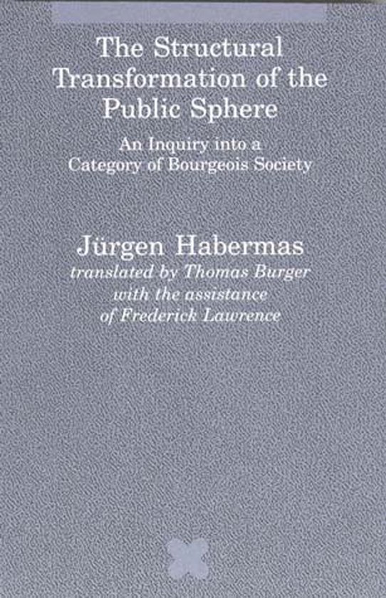 Structural Transformation of the Public Sphere