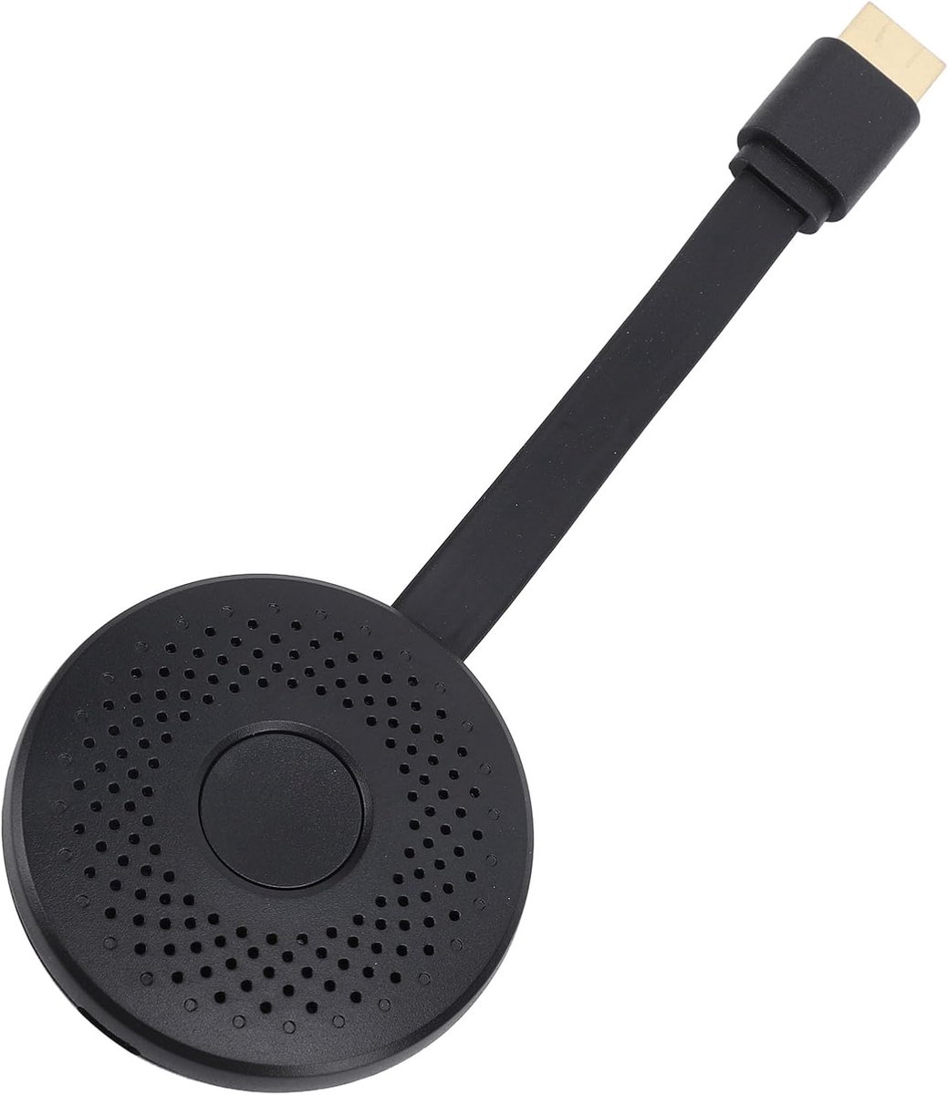 Draadloze Display Adapter - Scherm Mirroring Dongle - Presentaties Delen - Geen Wifi Nodig - 4K Resolutie - Zwart