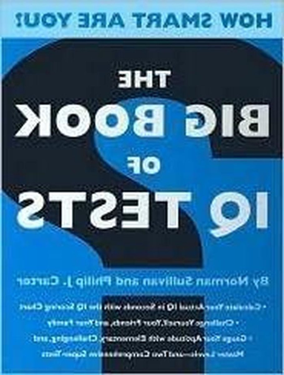 IQ Test Boek - Intelligentie Testen - Mentale Uitdaging - Uitgebreide Vragen - 567 gram - Meerdere Kleuren