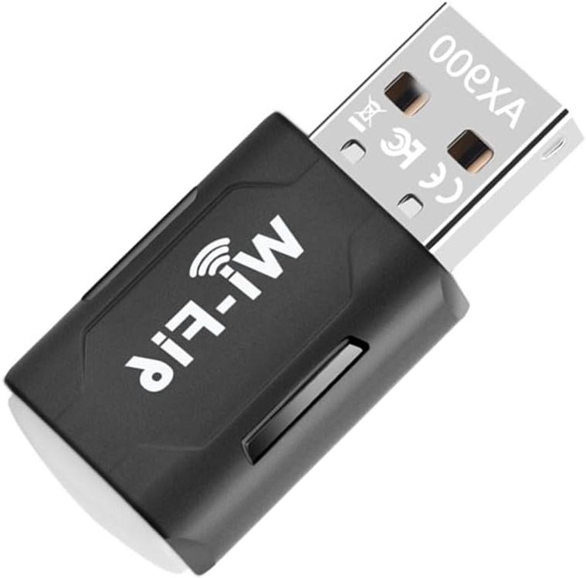 Draadloze Netwerkadapter - WiFi Dongle - Sneller Internet - WiFi 6 Ondersteuning - 900 Mbps - Zwart