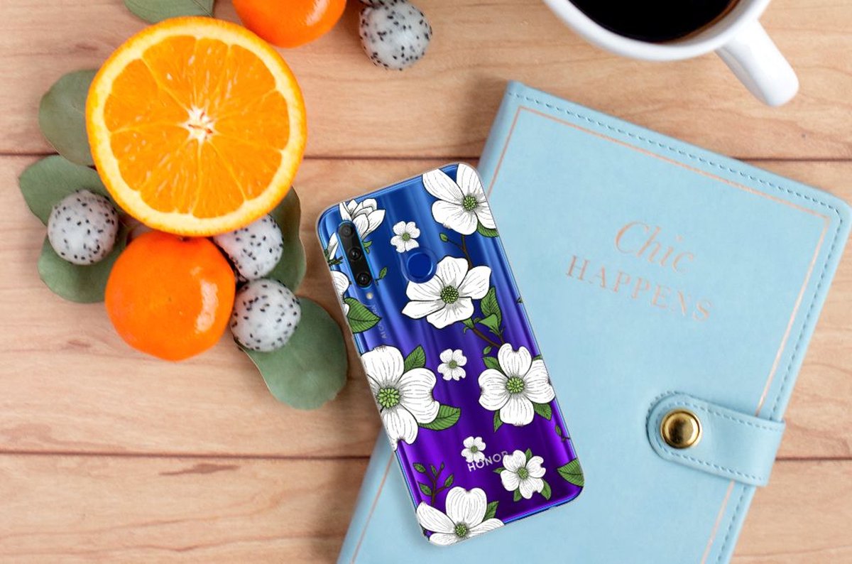 Honor 20 Lite TPU Case Dogwood Flowers