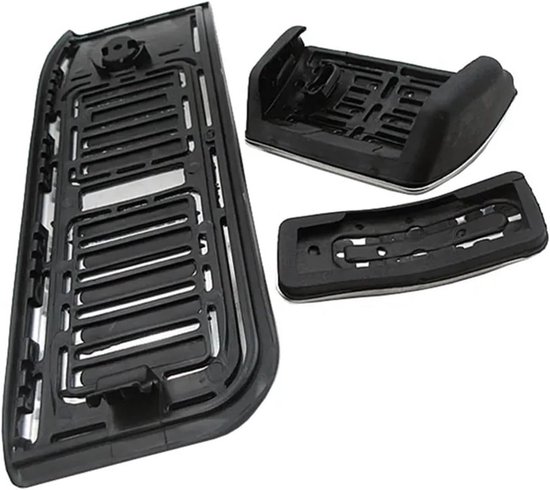 Auto Pedaal Set - Gasrem Pedaal - Comfortabel Rijden - Directe Montage - 3 stuks - Zilver — afbeelding 4