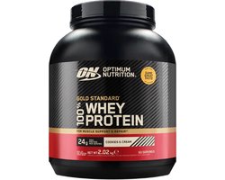 Optimum Nutrition 100% Whey Gold Standard Cookies & Cream - Eiwitten - Wei-eiwit Mix