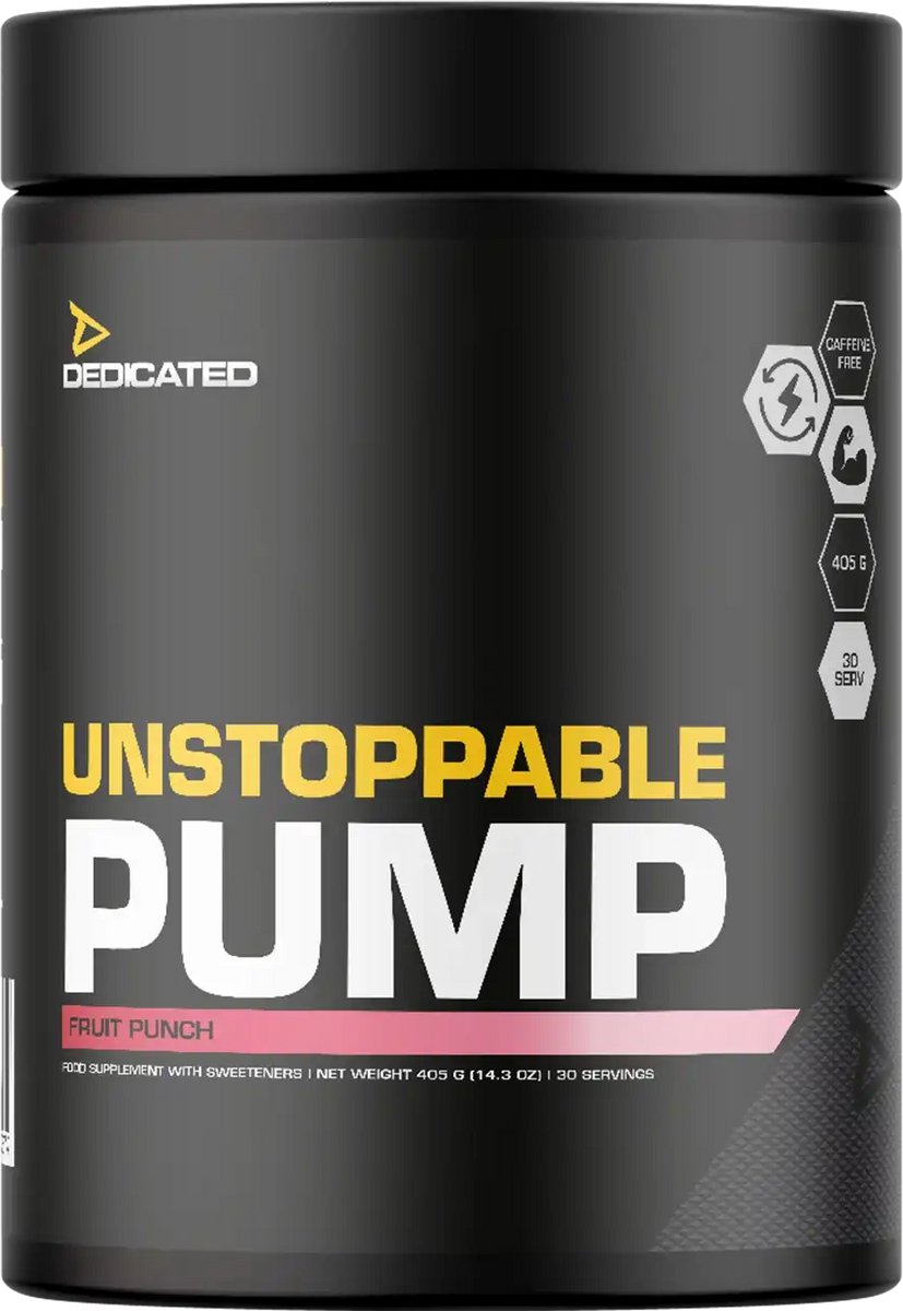 Unstoppable Pump - 30 servings - Fruit Punch