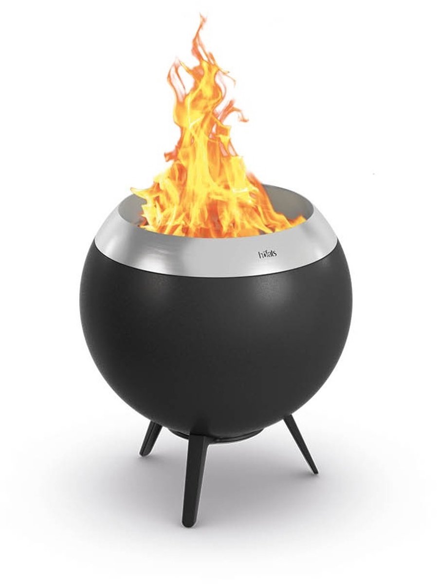 Höfats Moon 45 Fire Pit - Silver