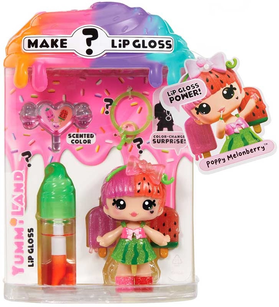 Yummiland lipgloss speelgoed kleurverandering voor kinderen.