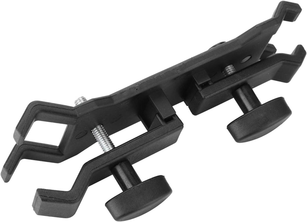 Statief Parapluhouder - Klem Houder - Fotografie Stabiliteit - Sterke Klem - 15 x 5 cm - Zwart
