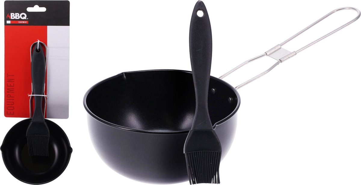 BBQ Saus Pan Non Stick Met Kwast (2017894)