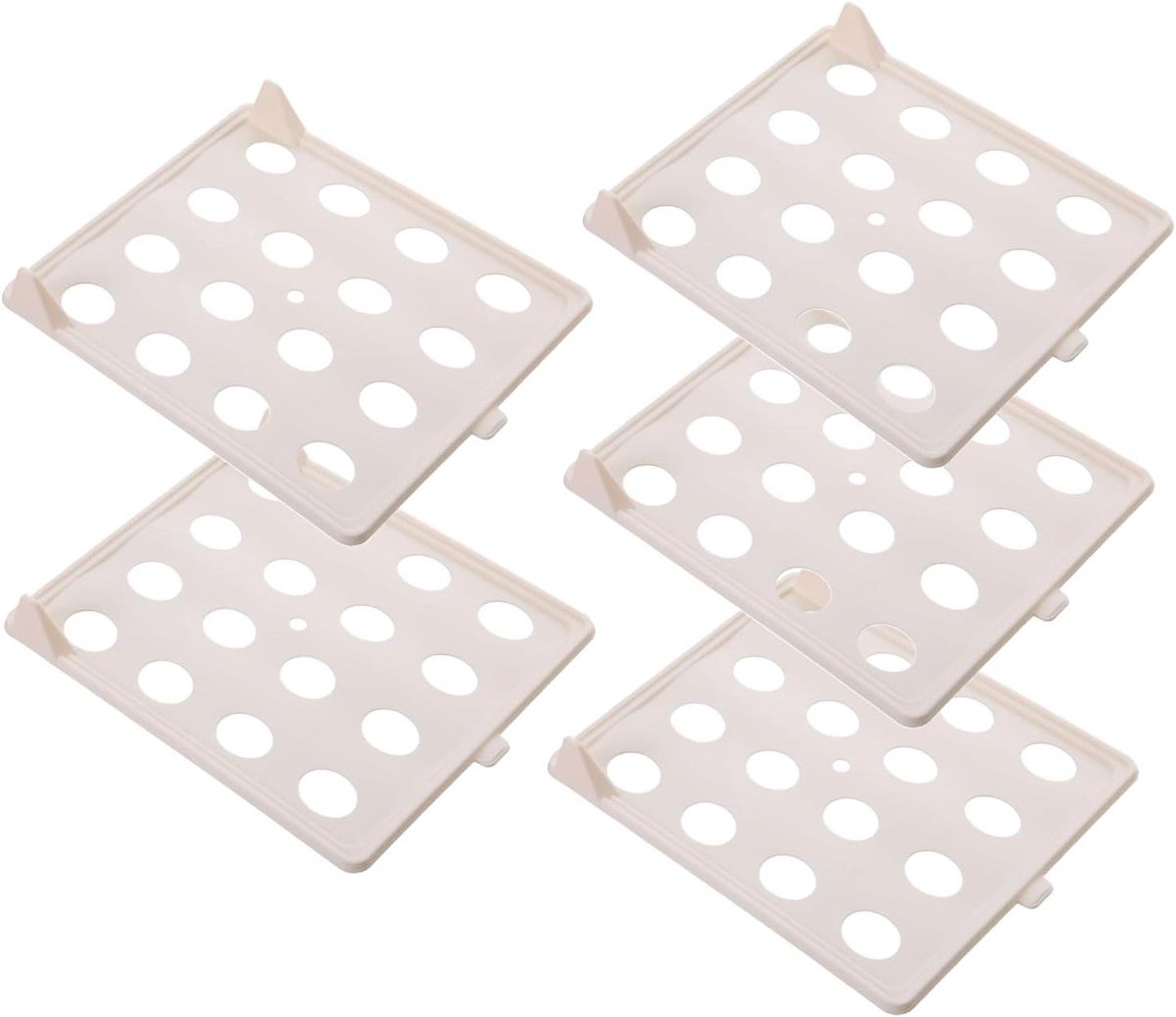 Kleding Organizer - Kast Organizer - Garderobe Ordenen - Stapelbaar Ontwerp - 11x28x11 cm - Geel