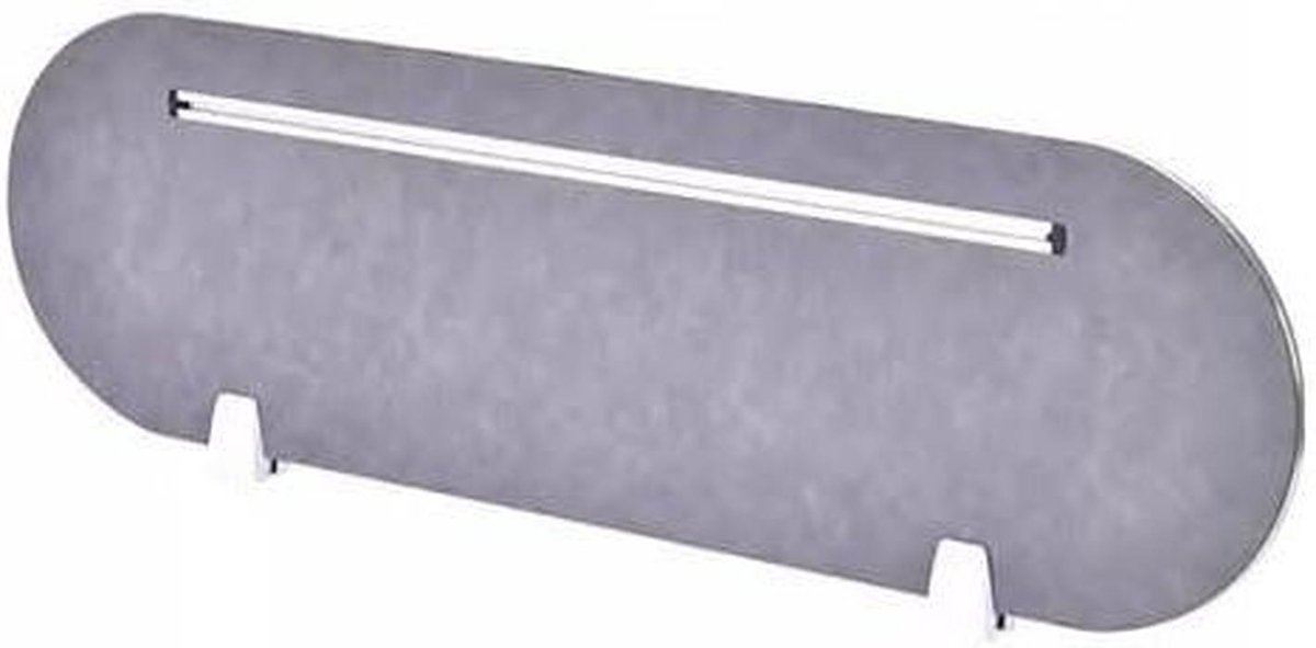 Bureau Privacy Divider - Bureau Paneel Scheidingswand - Geluidsreductie Werken - Zelfklevend Materiaal - 30x60x0.5cm - Grijs