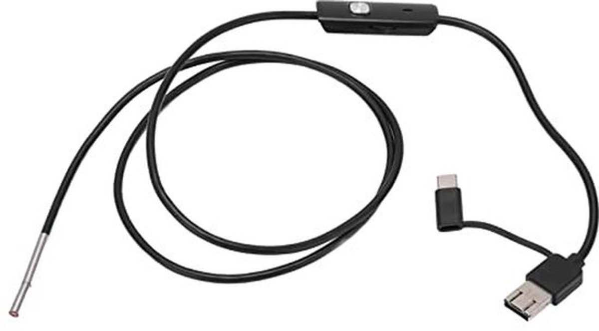 3,9 mm Endoscoop Inspectiecamera met Telefoonhaak voor Auto-industrie 1 m