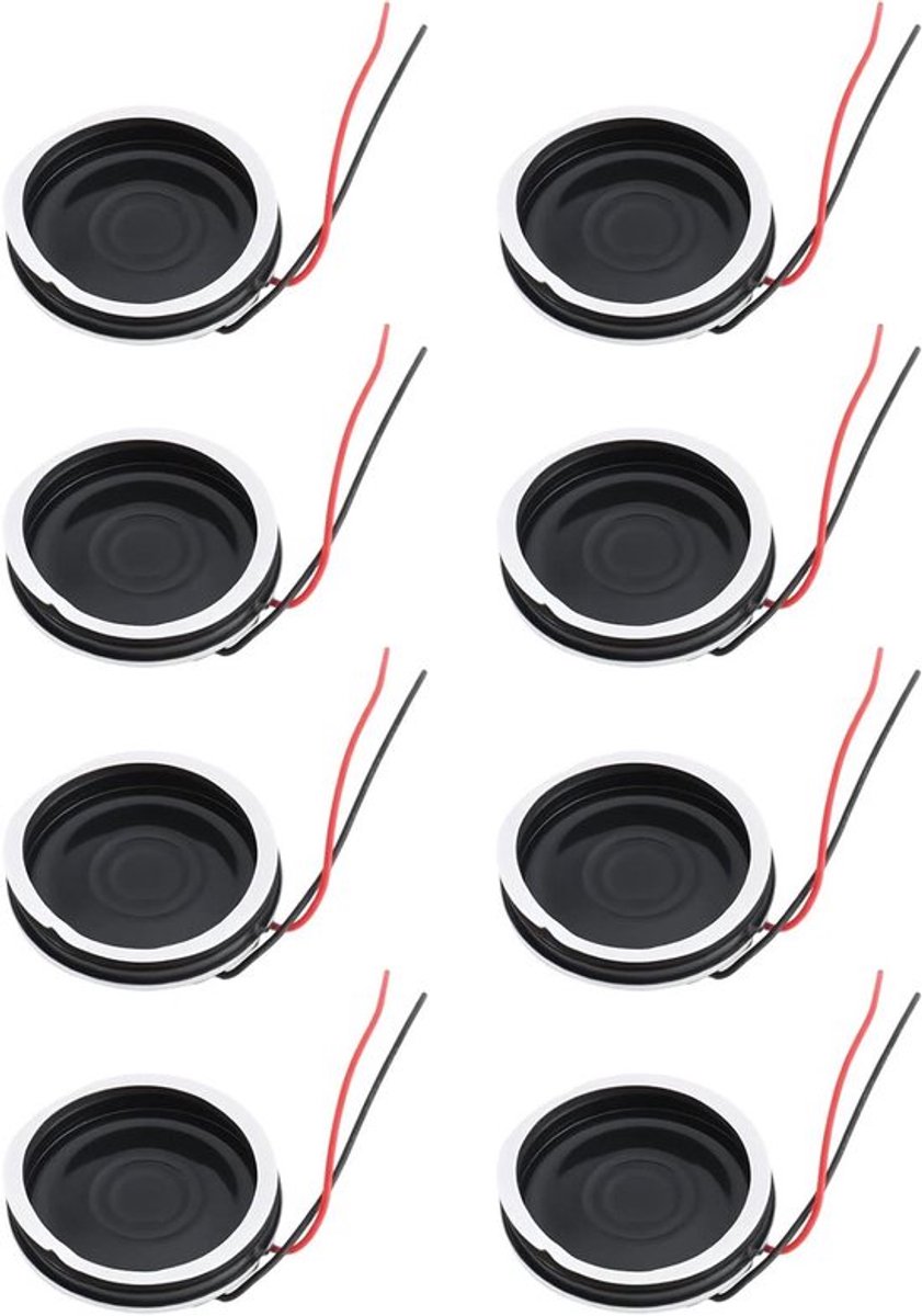8 stuks 28mm 8Ohm 1W Audio Speaker voor GameBoy Classic - Set van 8 speakers