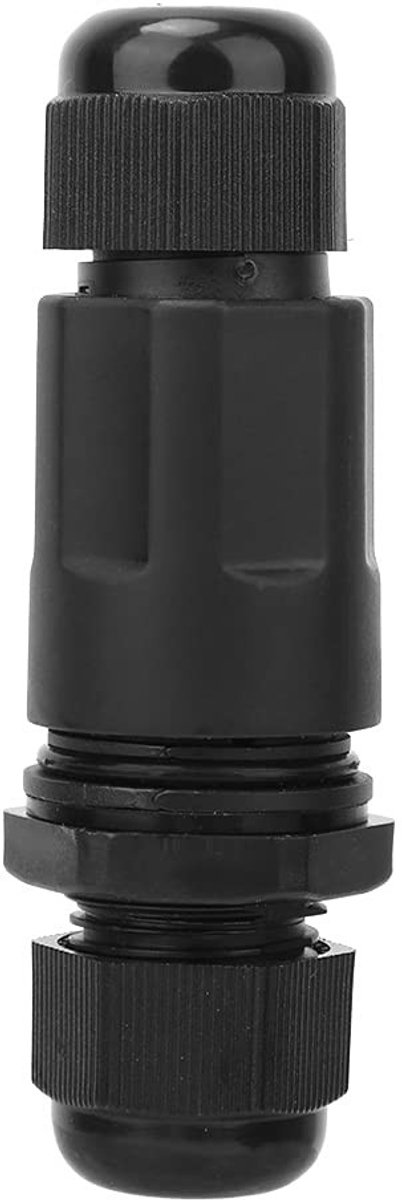 aladdien - Waterdichte 3-Pins Connector - IP68 Kabelplug - Voor buitengebruik - Duurzaam en weerbestendig - Geschikt voor diverse toepassingen