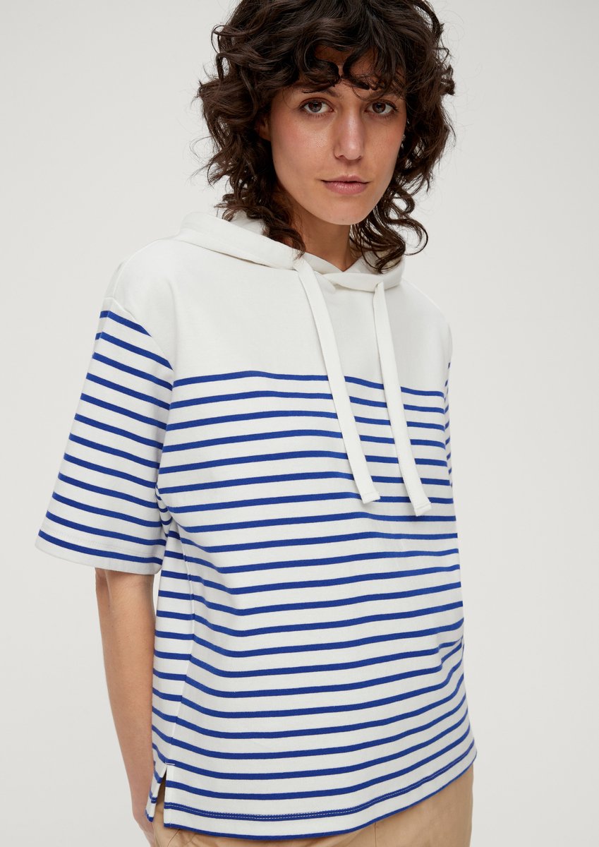 s.Oliver - female - Sweatshirt van elastisch katoen