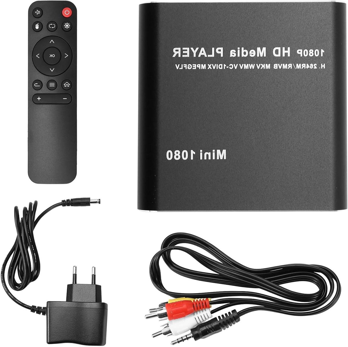 Multimediaspeler Full HD - Mediaspeler TV Box - Films Kijken - Kleine High-Definition Speler
