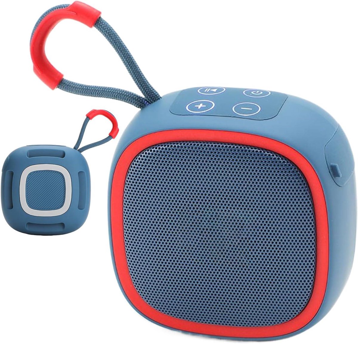 Draagbare Speaker - Reis Speaker - Muziek Luisteren - Met Handvat - 6.2 x 9.9 x 6.2 cm - Blauw
